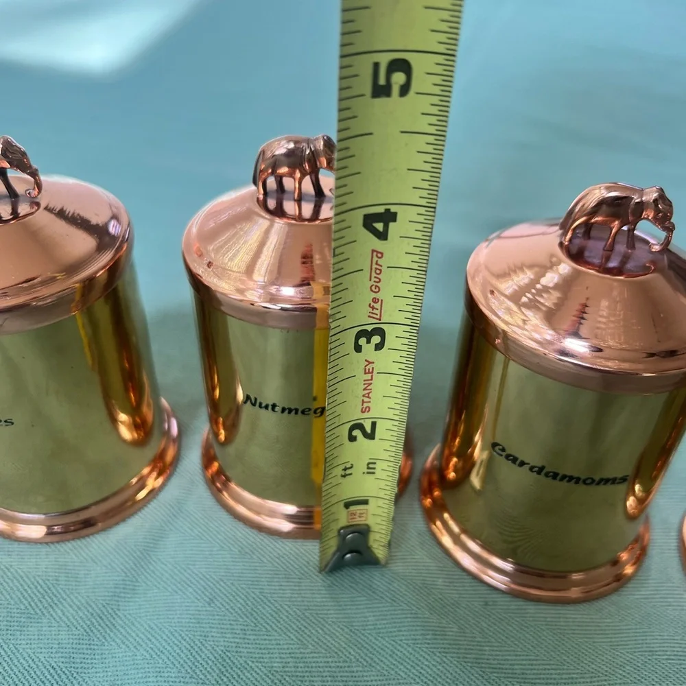 Set of four spice jars - Picture 7 of 8